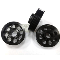 precise-cnc-lathing-hardened-aluinum-pulley-holed-pulley-grooved-aluminum-pulley-oem precise-cnc-lathing-hardened-aluinum-pulley-holed-pulley-grooved-aluminum-pulley-oem